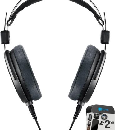 Audio-Technica ATH-R70Xa Professional Flagship Open Back Reference Headphones Bundle with 2 YR CPS Enhanced Protection Pack