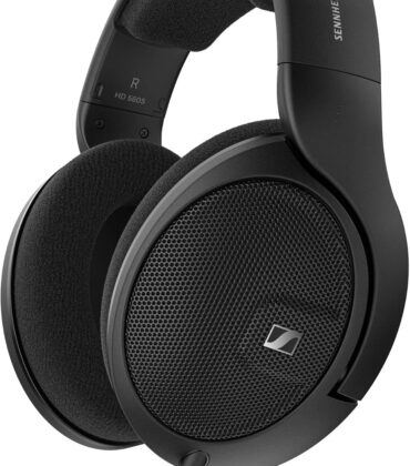 Sennheiser HD 560S Open-Back Over-Ear Wired Headphones – Neutral, Natural Sound for Music, Gaming, and Content Creation, Black